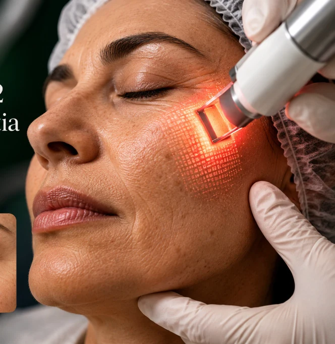 Laser de CO2 Fracionado e Blefaroplastia: O que esperar do downtime e cicatrização